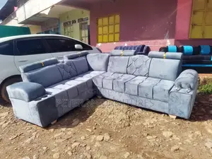 Grey L Seat