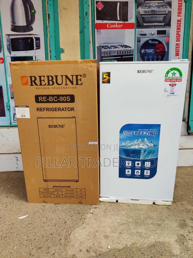 Rebune 85l Single Door Fridge – Energy Saving Mini Refrigerator