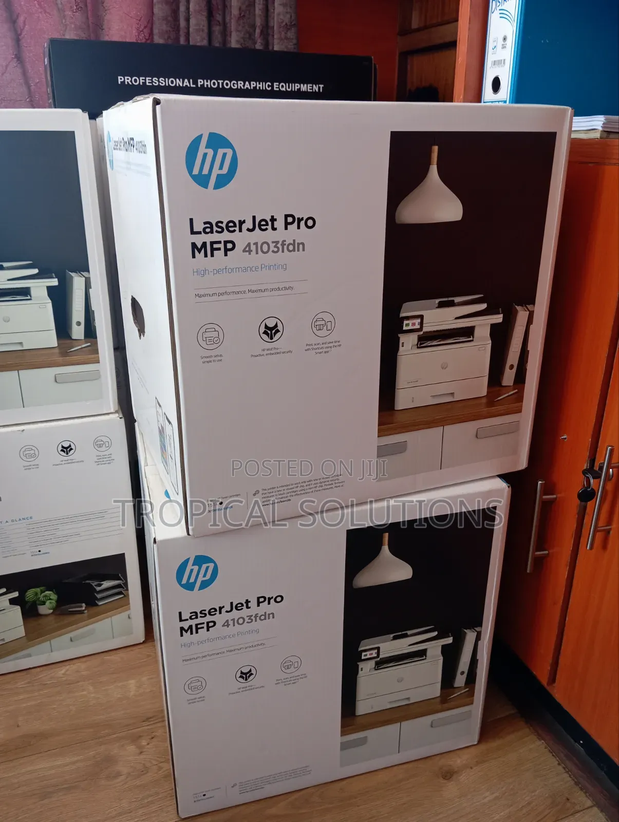 Hp Laserjet MFP 4103fdn Printer Black/White