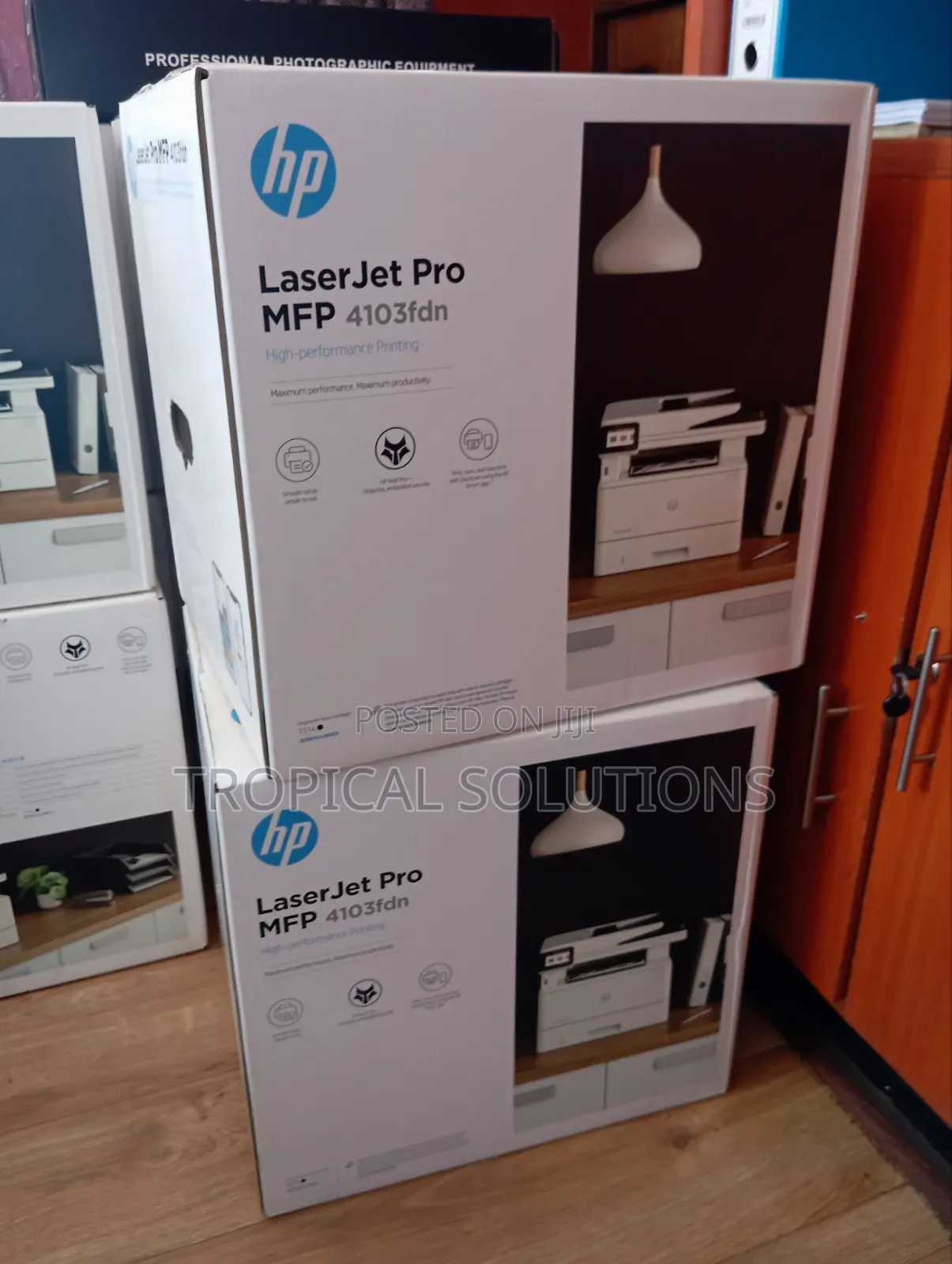Hp Laserjet MFP 4103fdn Printer Black/White