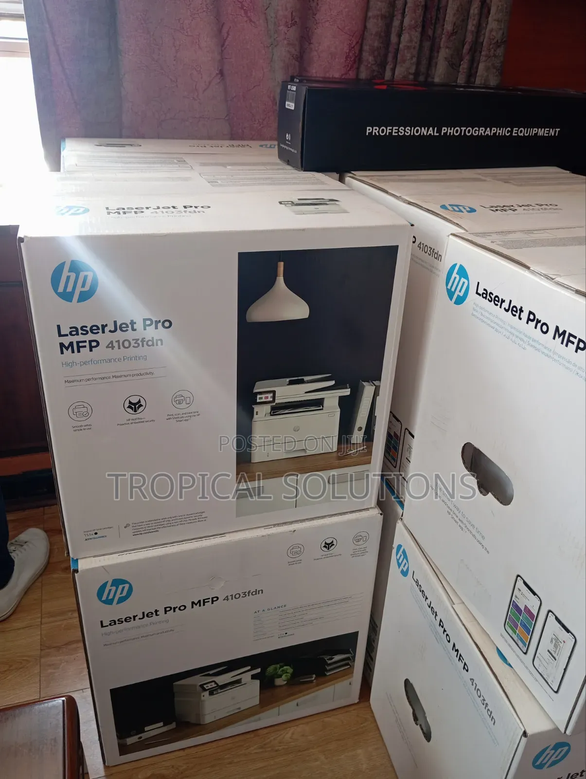 Hp Laserjet MFP 4103fdn Printer Black/White