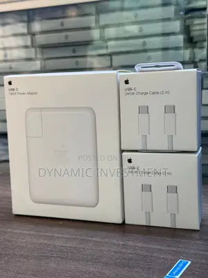 Apple Mac Book Air/Pro 140w Mackbook Charger and 240w Usb C to C Cable