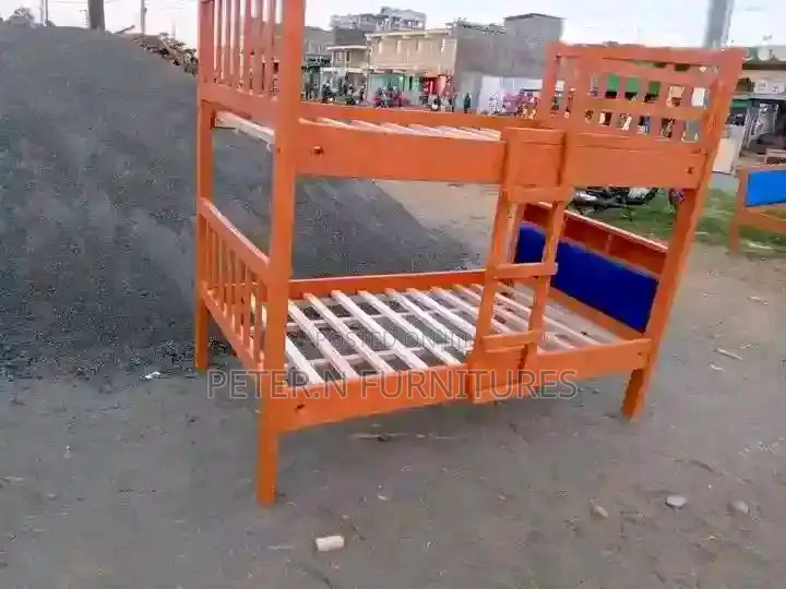 Brown Double Decker Bed