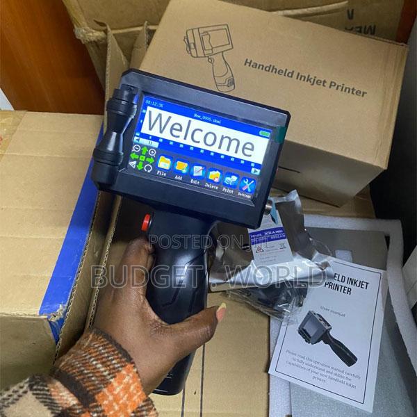 Portable Handheld Label Printer – 4.3 Inch Smart Ink Coding Machine