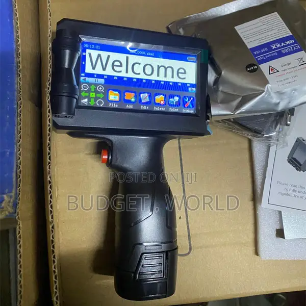 Portable Smart Coding Printer – 4.3 Inch Touchscreen Ink Label Machine