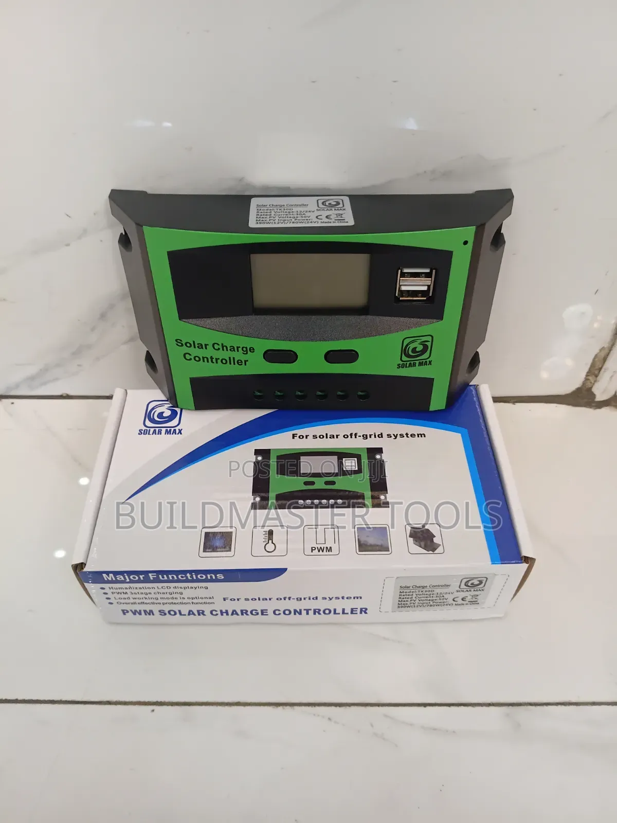 Solar Max Tk30d PWM Solar Charge Controller