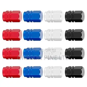 4pcs Aluminium Alloy Car Tire Valve Caps