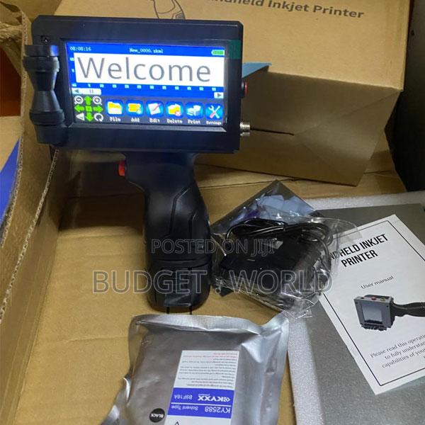 Smart Portable Label Printer – 4.3 Inch Handheld Inkjet Machin