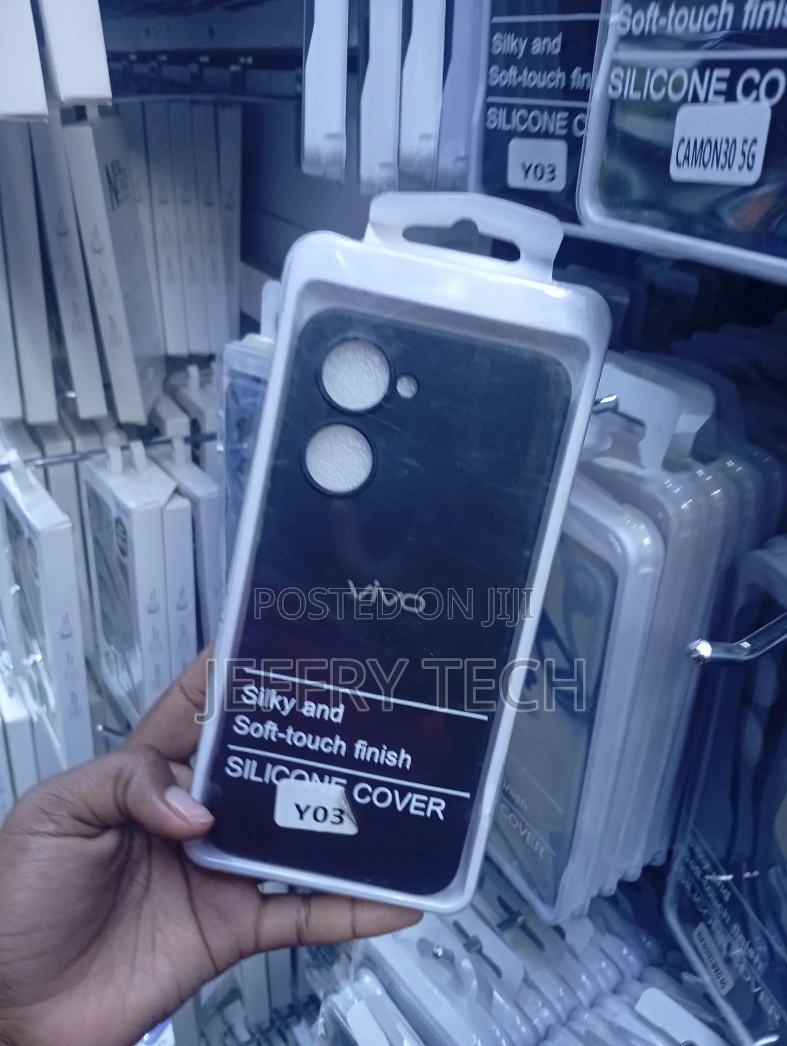Vivo Y03 Sily Finish Silicon Case