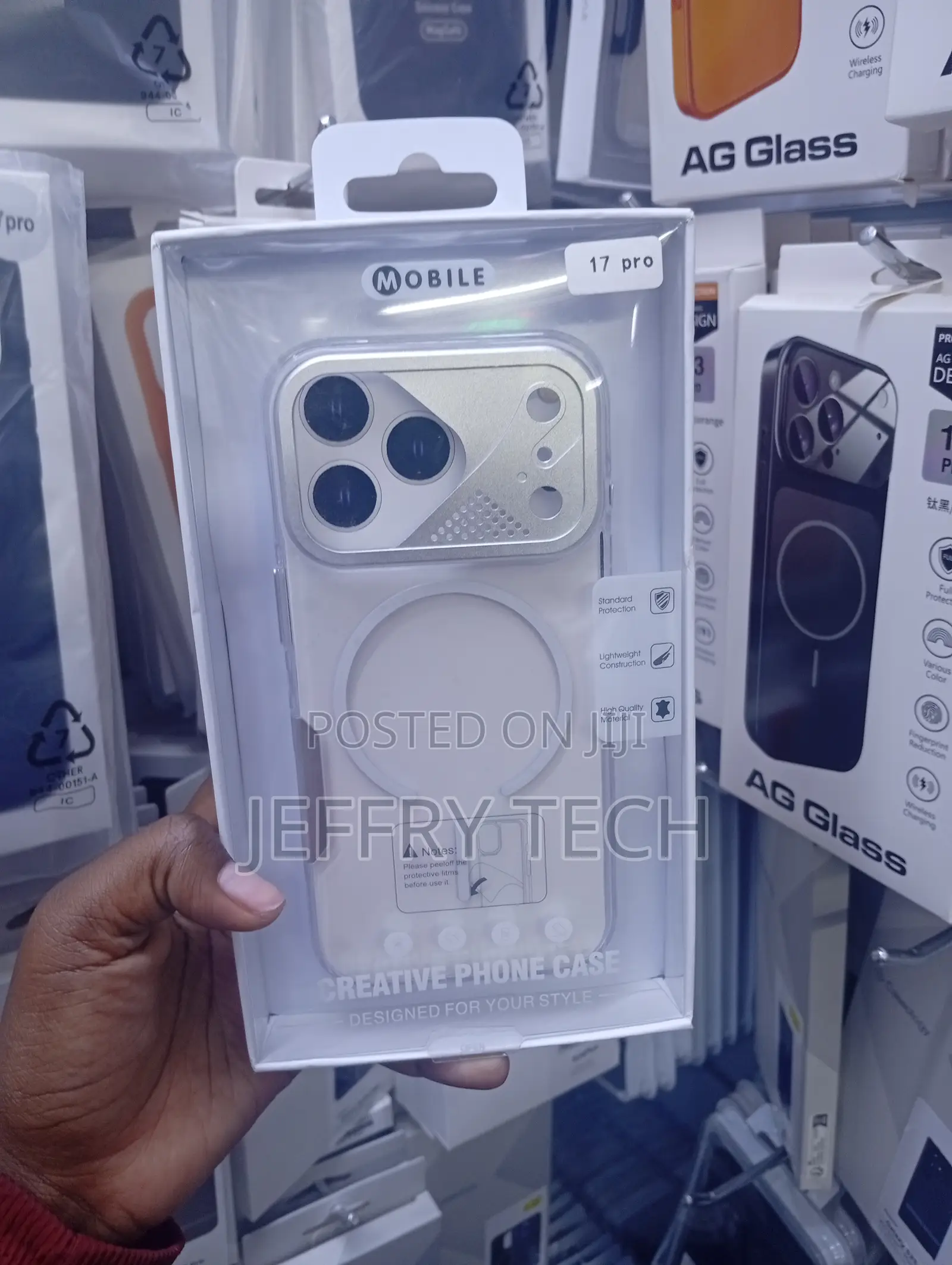 iPhone 17 Pro With a Metallic Camera Protector Cover