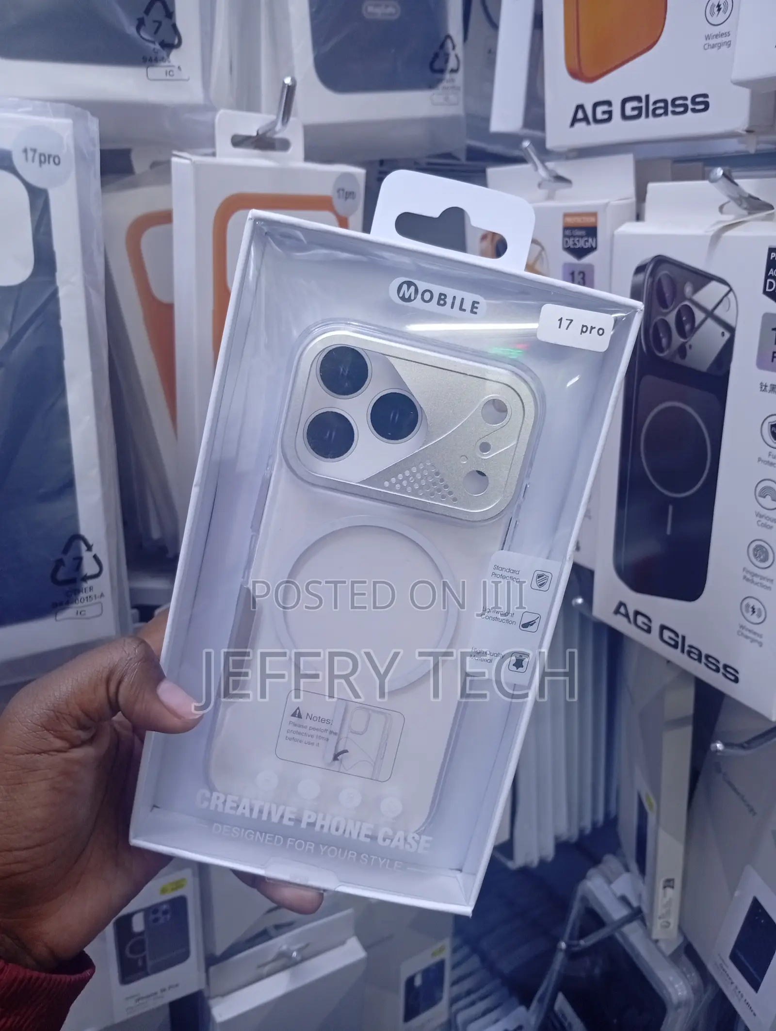 iPhone 17 Pro With a Metallic Camera Protector Cover