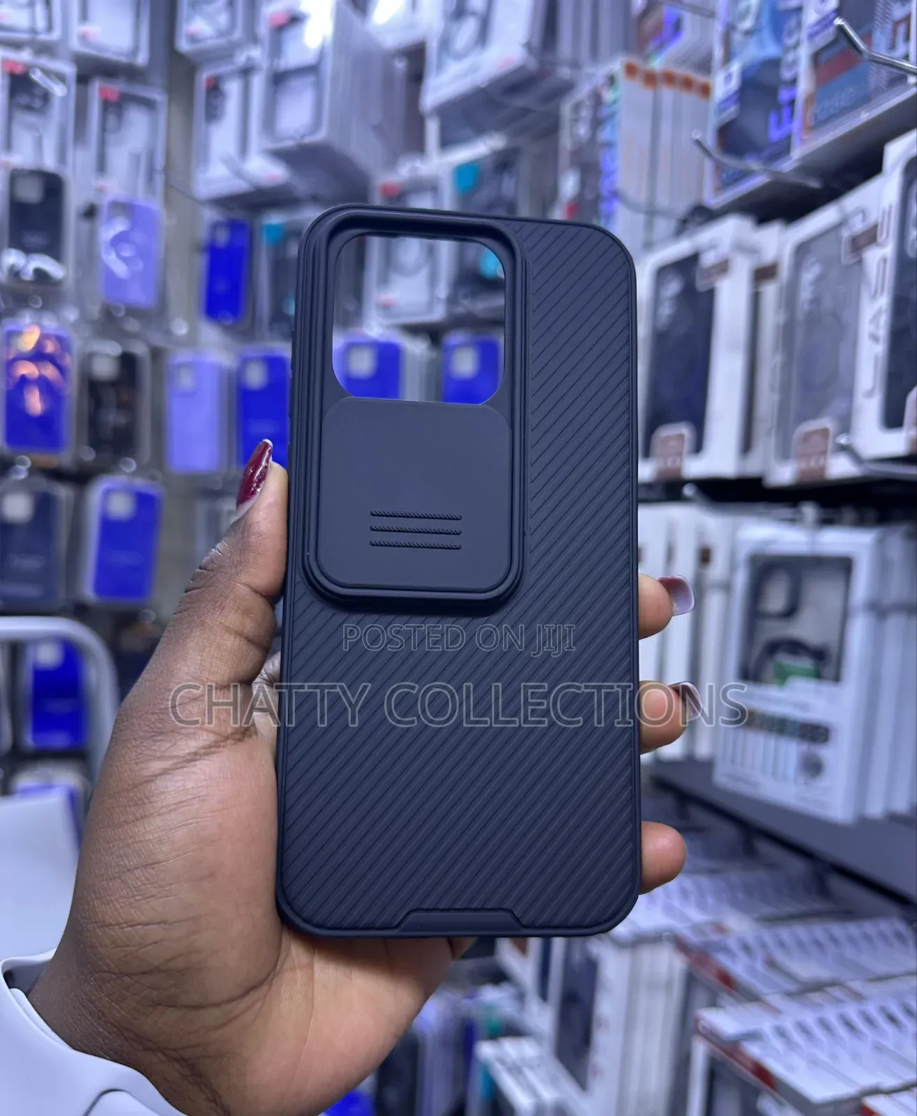 Black One Plus 15 Nilkin Camshield Phone Case / Phone Cover