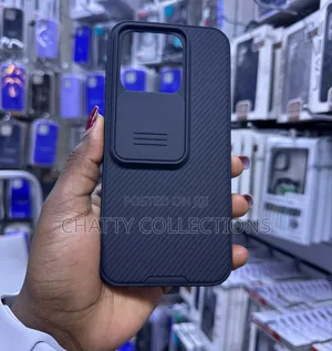Black One Plus 15 Nilkin Camshield Phone Case / Phone Cover