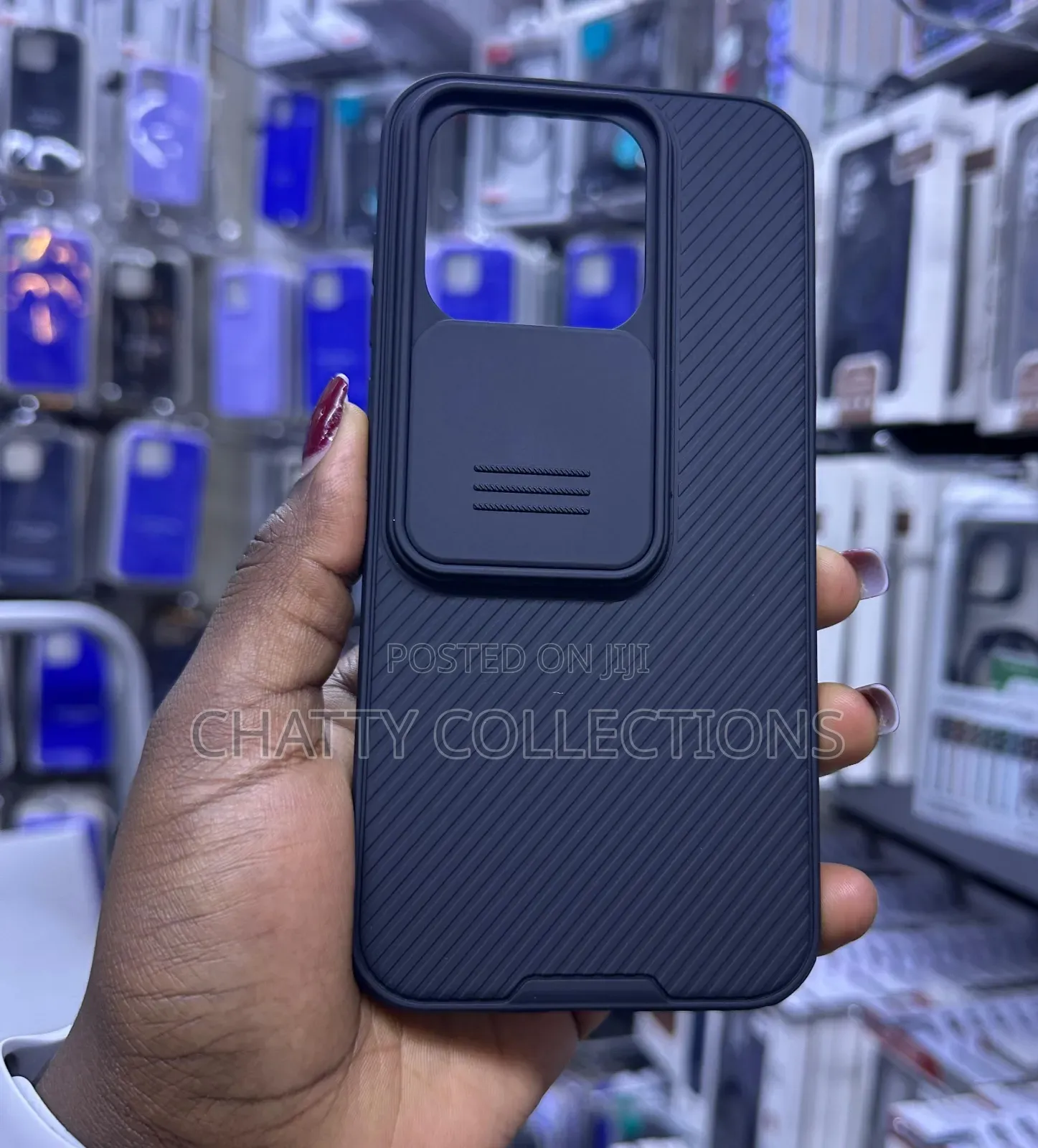 Black One Plus 15 Nilkin Camshield Phone Case / Phone Cover