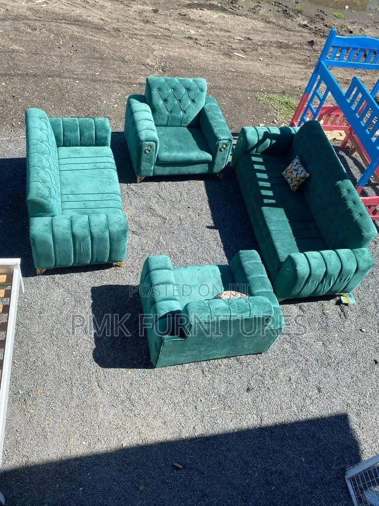 Green Permanent Sofa Seat