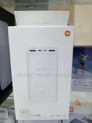 Xiaomi 30000mah Power Bank 18w Fast Charge Usb-C