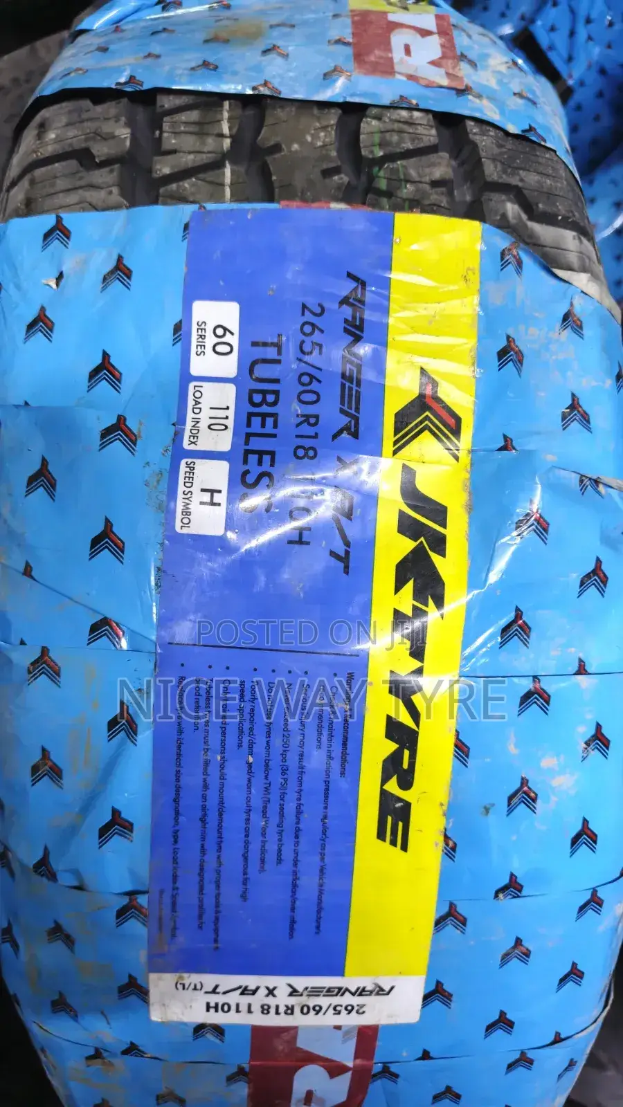 265/60r18 Jk Made in India