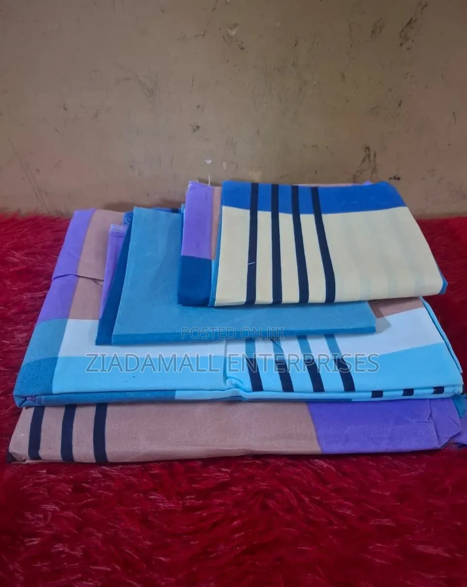 Bedsheets,Modern Printed 5x6 Bedsheet Collection – Complete 4-Piece Se