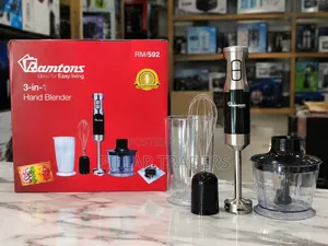 Ramtons 3-in-1 Hand Blender Set – Rm/592