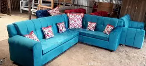 Blue Sofa Seat