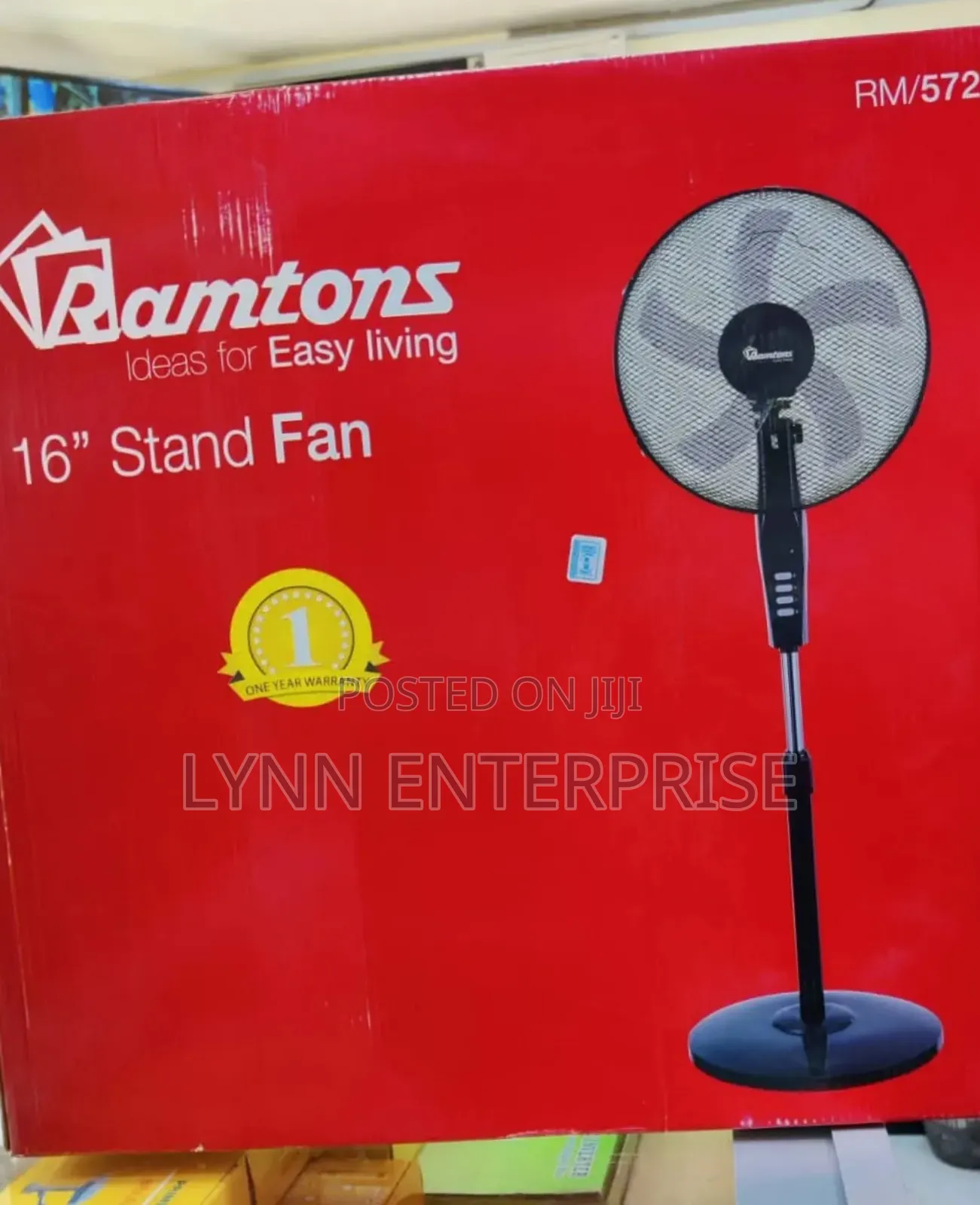 *Ramtons 16" Stand Fan