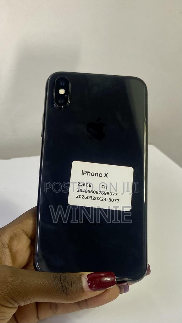 Apple iPhone X 256 GB Black - main view