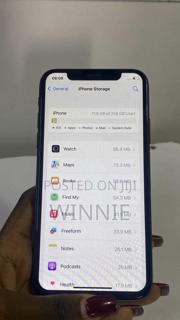 Apple iPhone X 256 GB Black - thumbnail 2