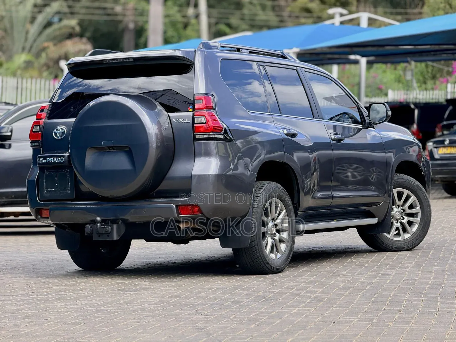 Toyota Land Cruiser Prado 3.0 190hp 2020 Gray