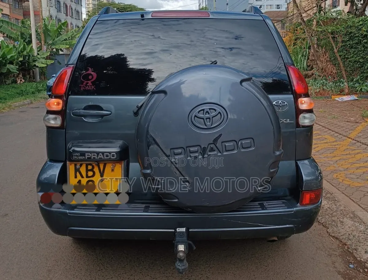 Toyota Land Cruiser Prado 3.0 D-4D 5dr 2007 Gray