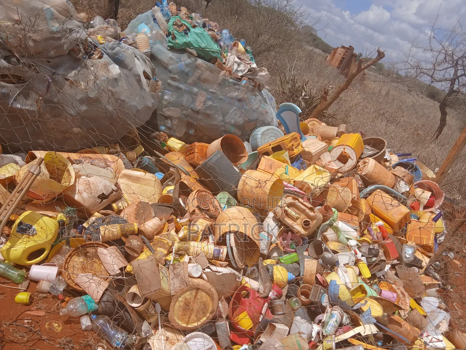 Assorted Plastic Waste for Recycling