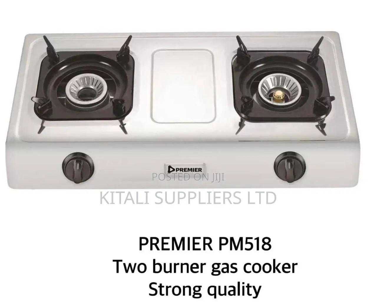 Premier Pm518 Two Burner Gas Cooker