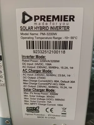 Premier 3.2kw Hybrid Inverter 24v