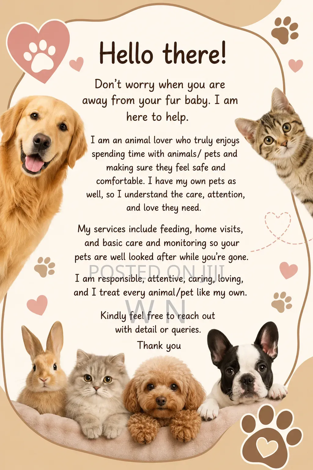 Pet Sitter