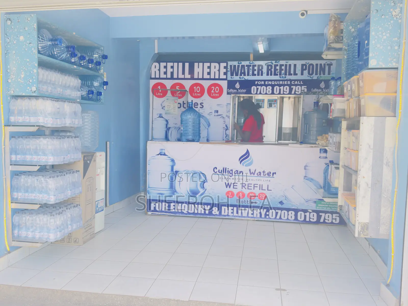 Water Shop for Sale