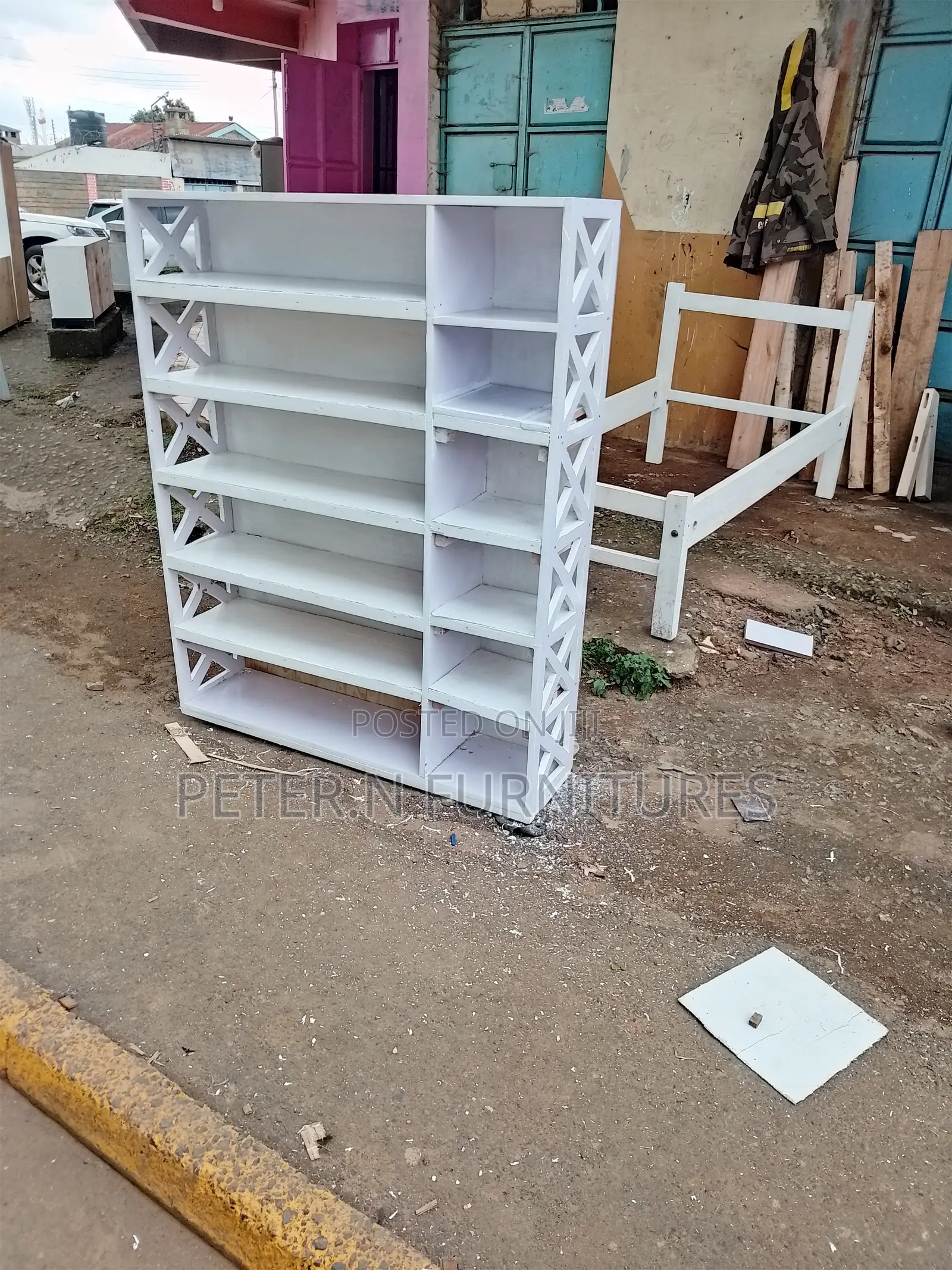 White Shoe Rack