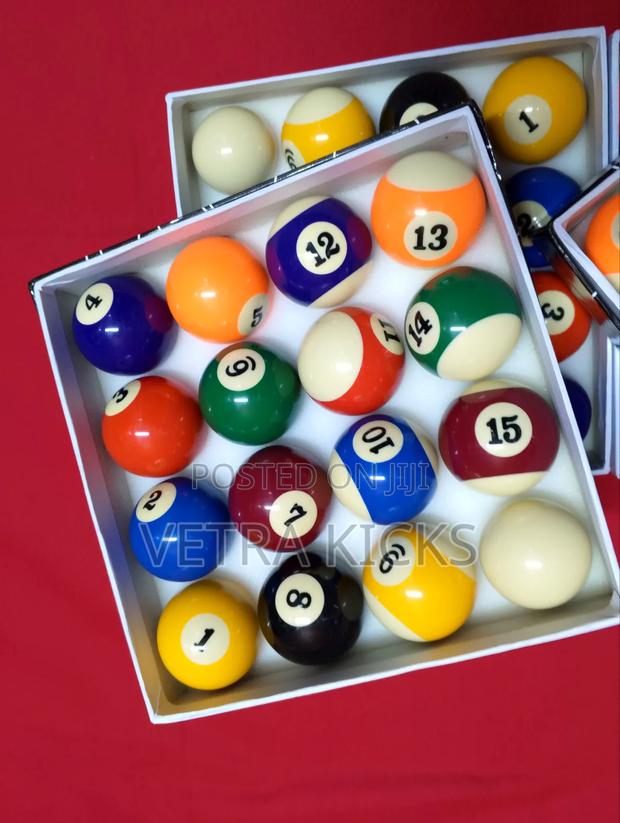 Numbered Pool Table Balls Available Billiards Balls - thumbnail 3