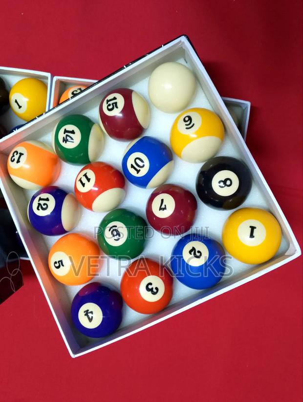 Numbered Pool Table Balls Available Billiards Balls - thumbnail 4