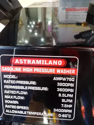 Astramilano 3600psi Petrol High Pressure Washer