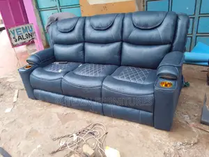 Dark Grey Semi Recliner Seat