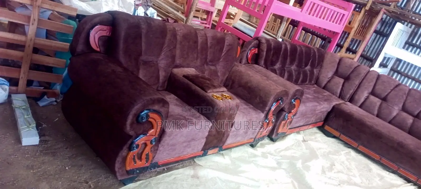 Brown Chester Sofa Seat