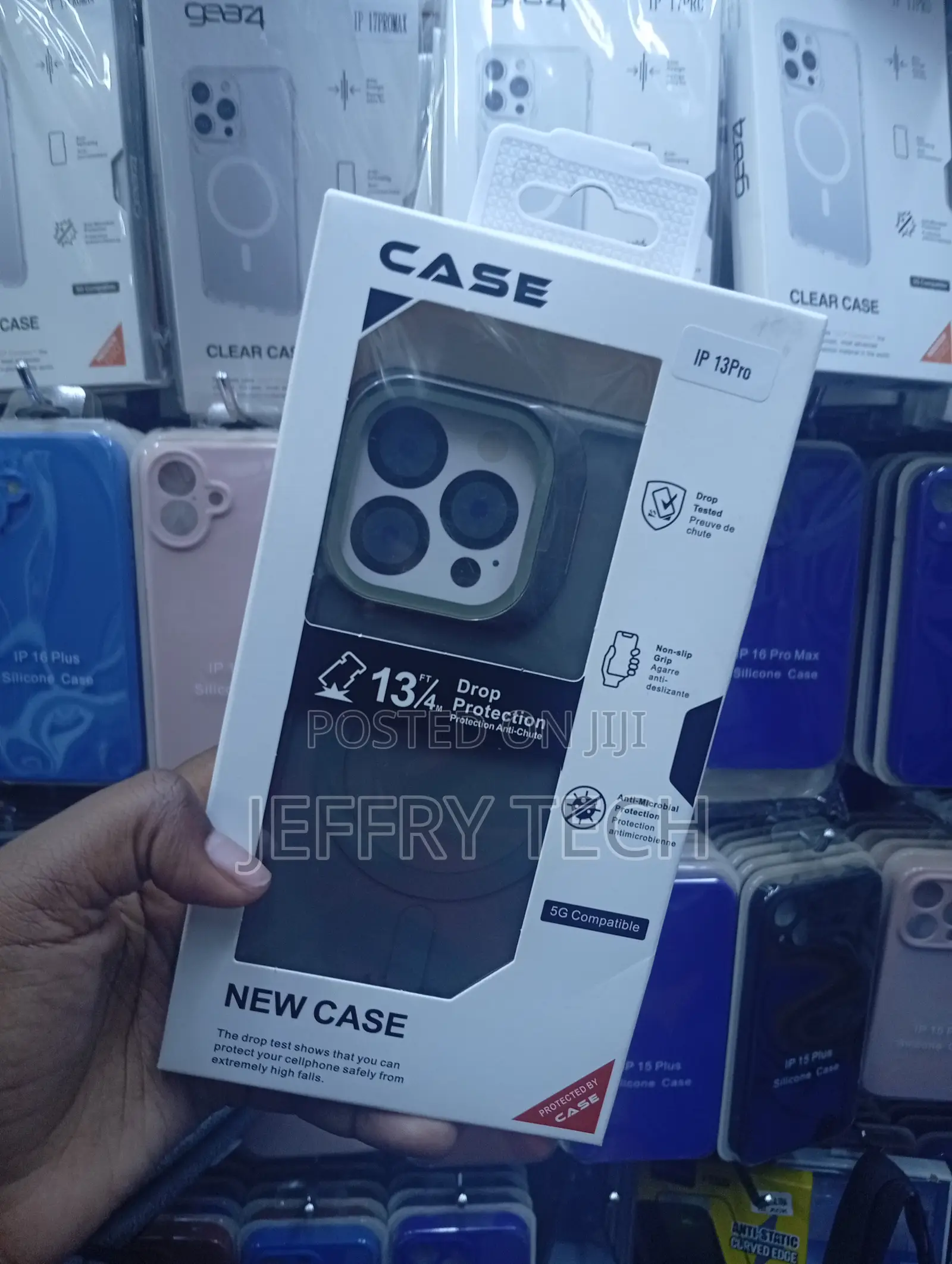 iPhone 13 Pro Transprent Case With Drop Protection Features