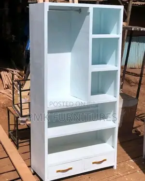 White Wood Wardrobe