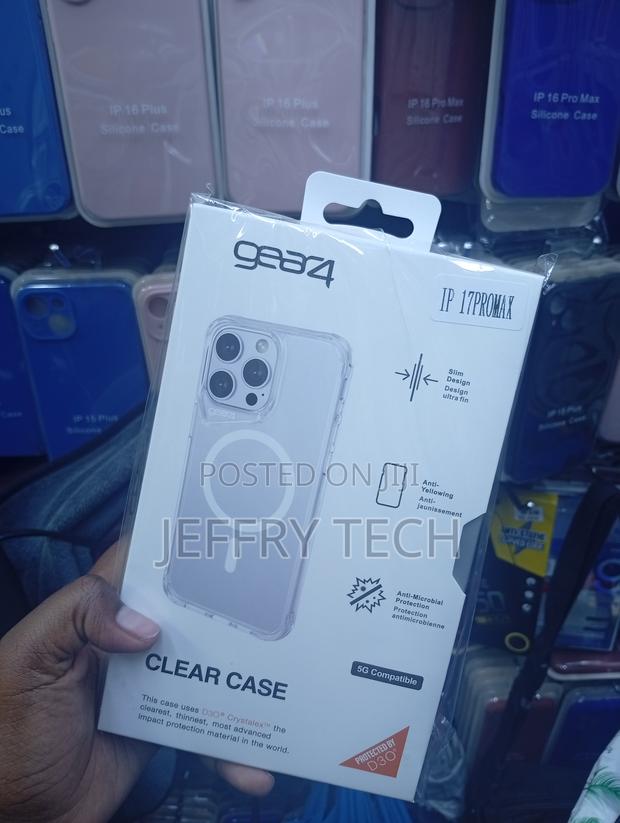 iPhone 17 Pro Max Gear4 Clear Protective Case - thumbnail 2