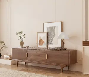 Tv Stand: Natural Oak Entertainment Console