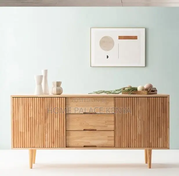 Tv Stand: Natural Oak Entertainment Console
