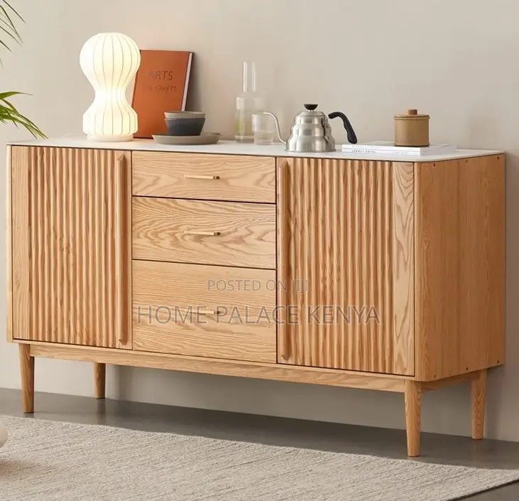 Tv Stand: Natural Oak Entertainment Console