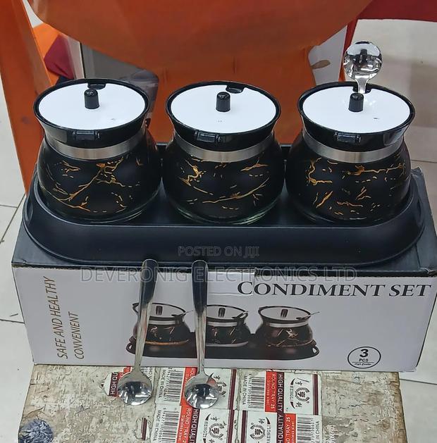 Condiment Sugar Dish Set