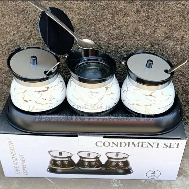 Condiment Sugar Dish Set - thumbnail 2