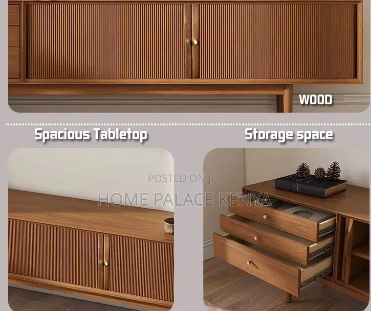Tv Stand: Natural Oak Entertainment Console