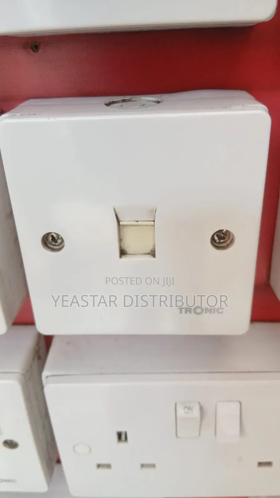 Tronic Single Rj45 Data Socket